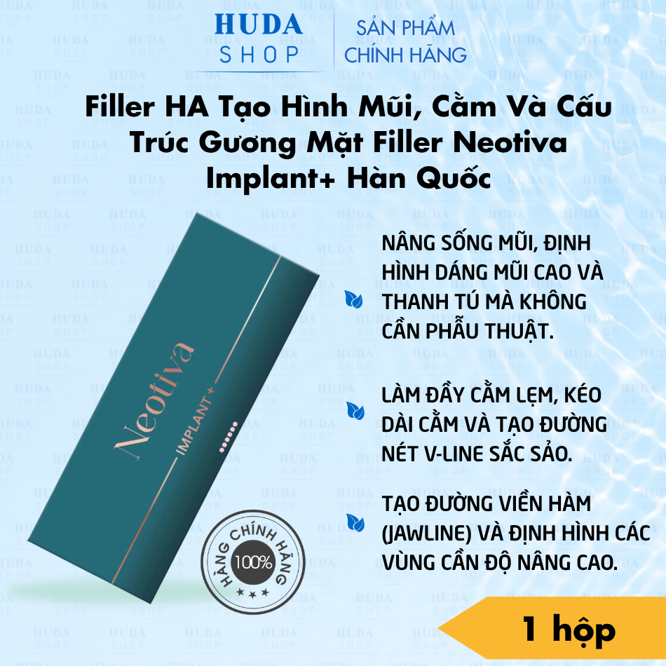 Chất Làm Đầy HA Neotiva Implant+ Hàn Quốc Chính Hãng