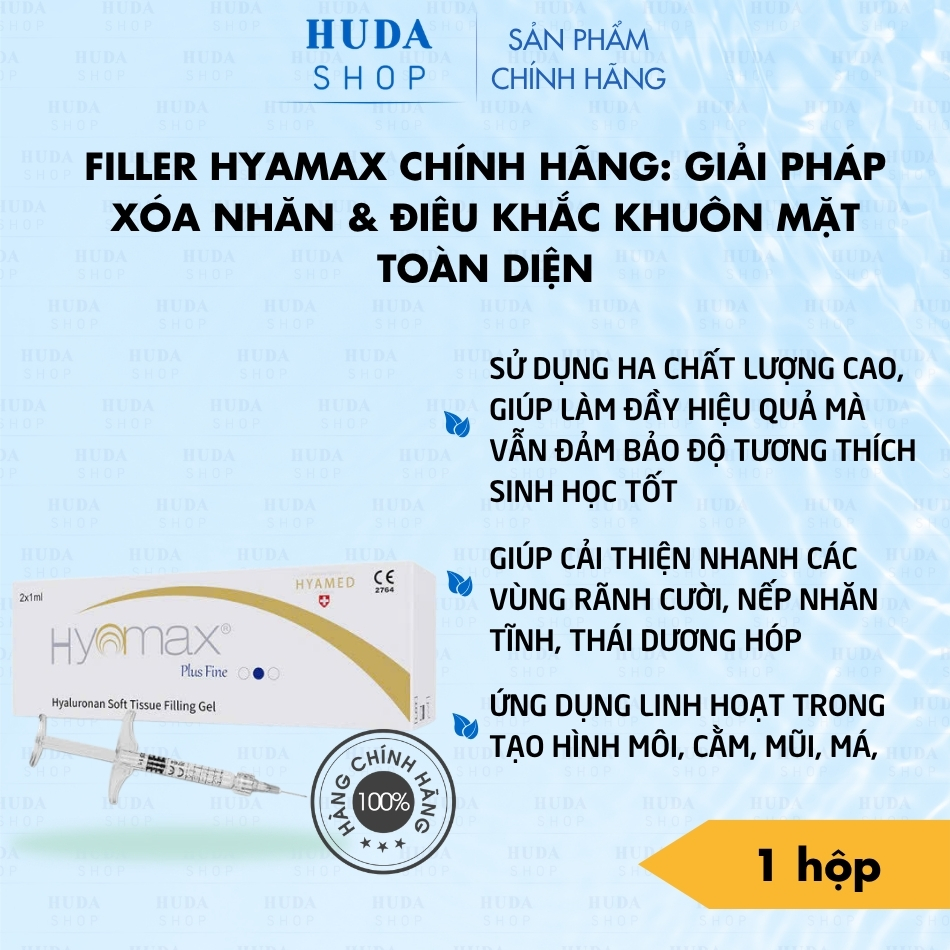 Chất Làm Đầy HA Hyamax® Plus Fine Thụy Sĩ Chính Hãng