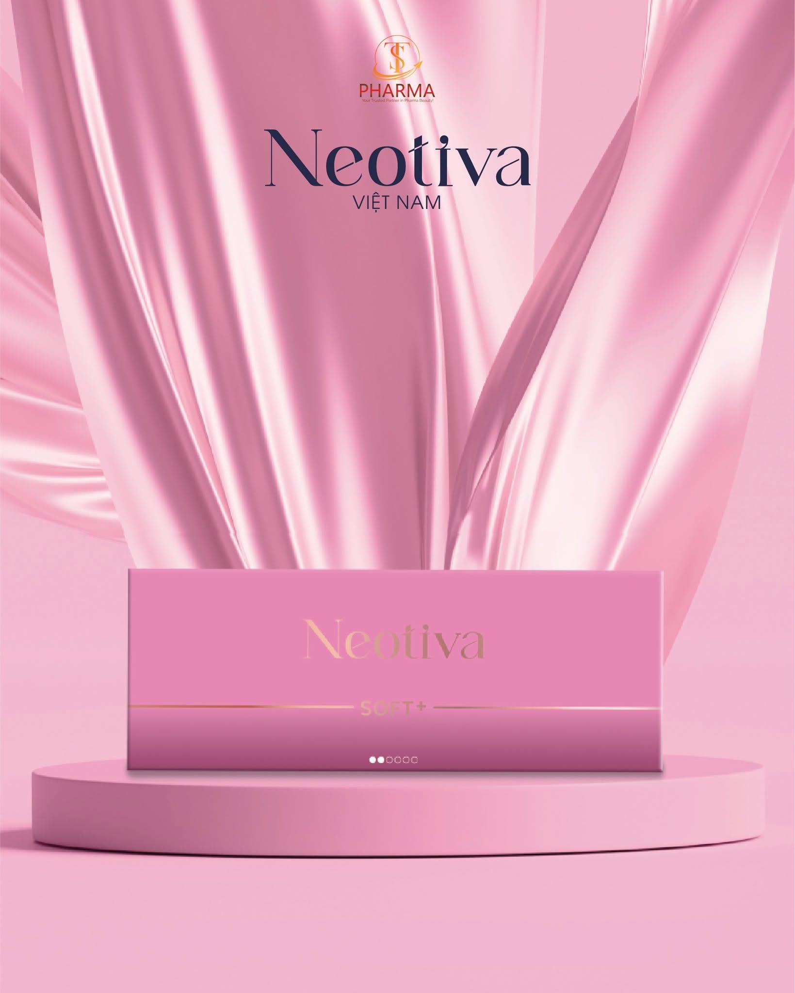 Filler HA Mềm Mại Tạo Hình Môi, Xóa Nhăn Tự Nhiên Filler Neotiva Soft+ Hàn Quốc