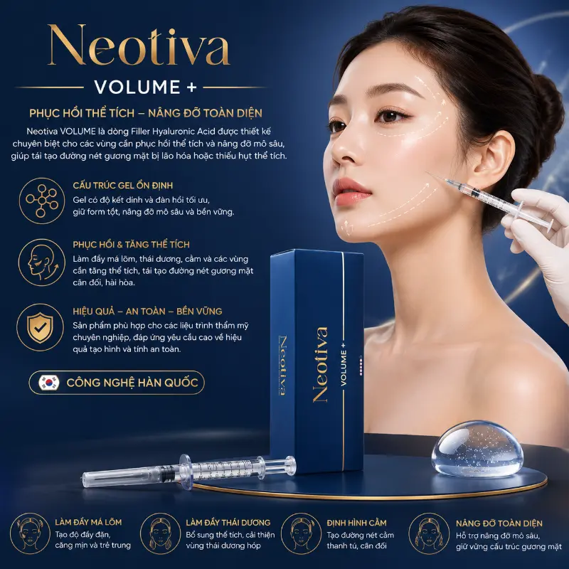 Chất Làm Đầy HA Neotiva Volume+ Hàn Quốc Chính Hãng