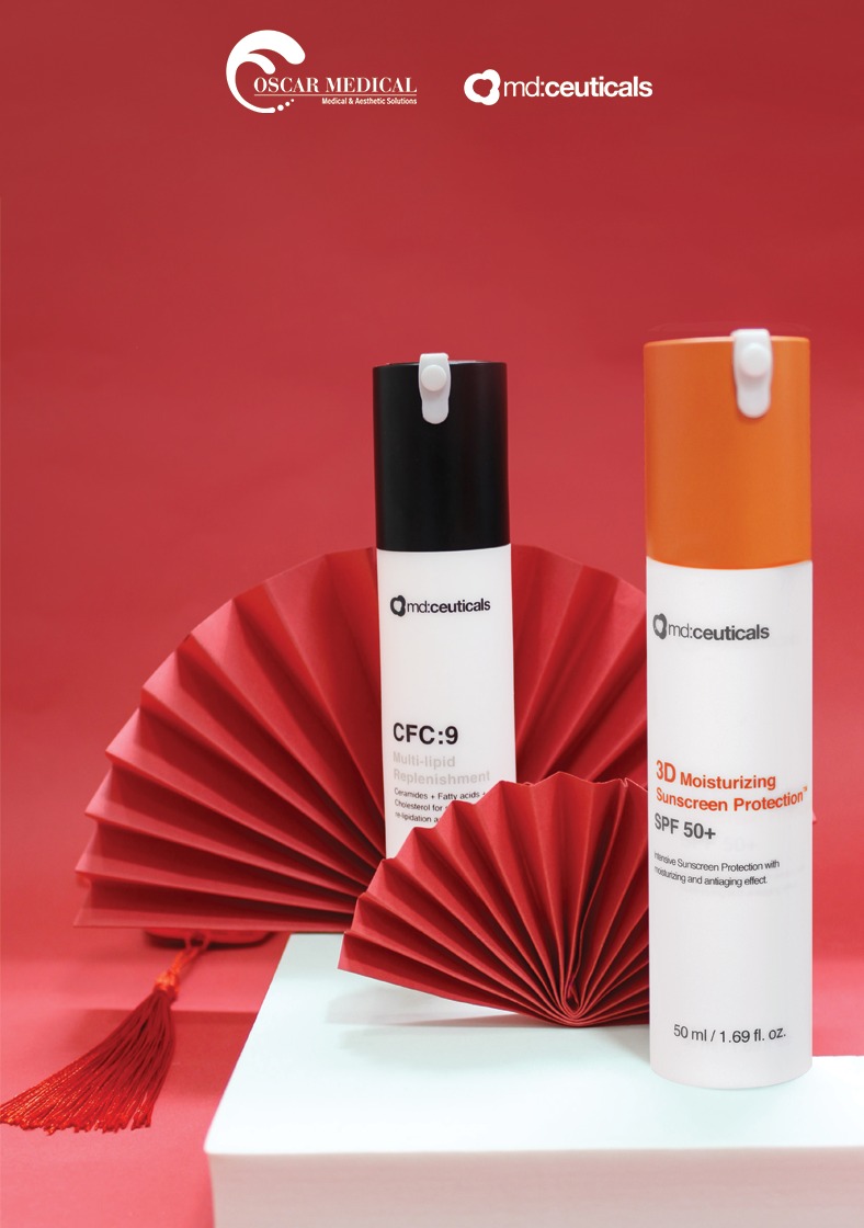 Kem Chống Nắng 3D Moisturizing Sunscreen Protection SPF50+ MD:Ceuticals