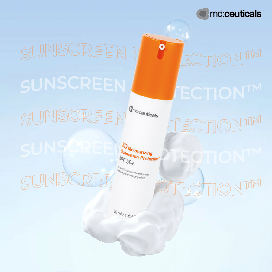 Kem Chống Nắng 3D Moisturizing Sunscreen Protection SPF50+ MD:Ceuticals