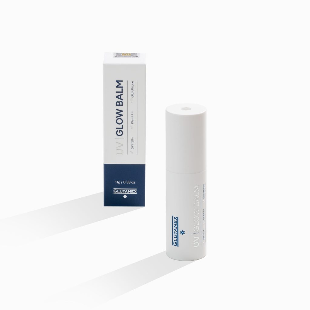 Kem Chống Nắng GLUTANEX UV Glow Balm Rạng Rỡ Da & Hiệu Ứng lì SPF 50+ PA++++.