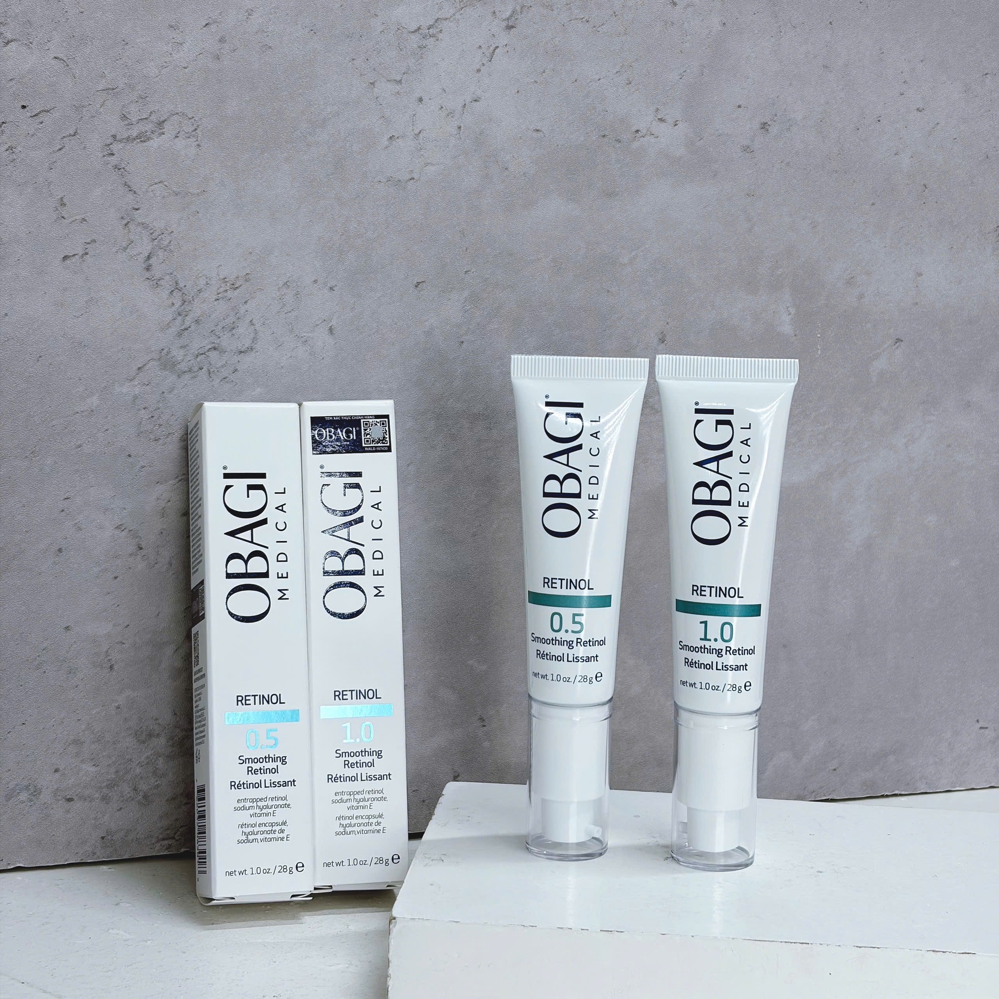 Kem Dưỡng Ẩm & Giảm Nếp Nhăn Obagi Retinol 0.5 28g