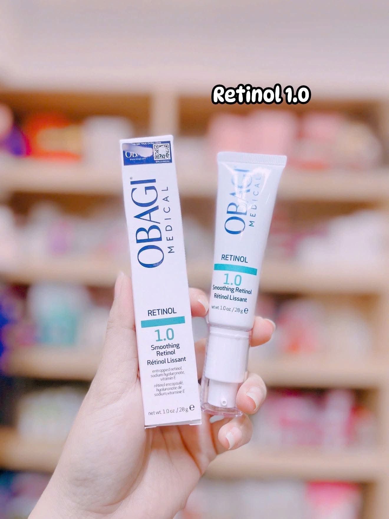 Kem Dưỡng Ẩm & Giảm Nếp Nhăn Obagi Retinol 1.0 28g