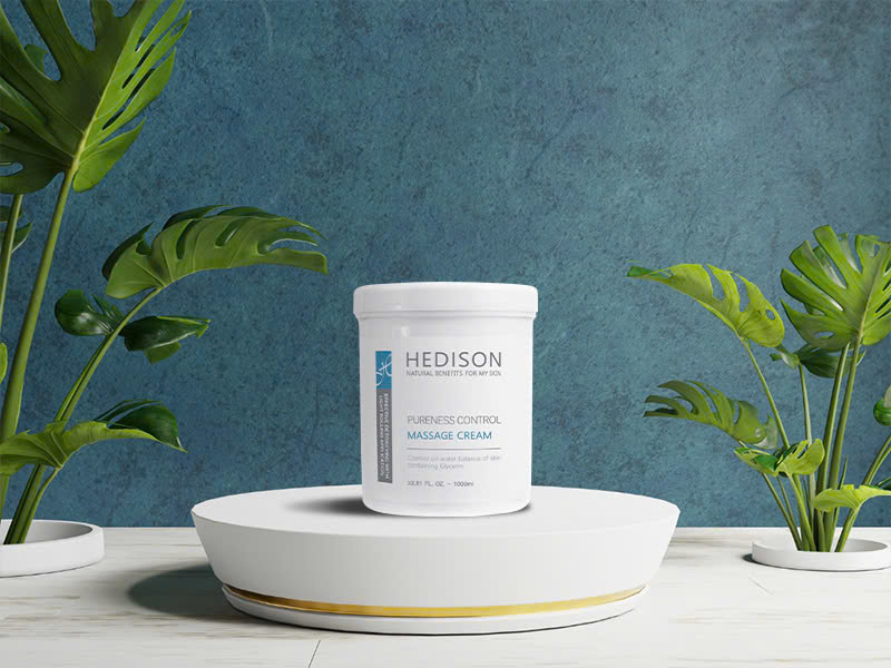 Kem Massage Chuyên Nghiệp Pureness Control Massage Cream Dr.HEDISON 1000ml