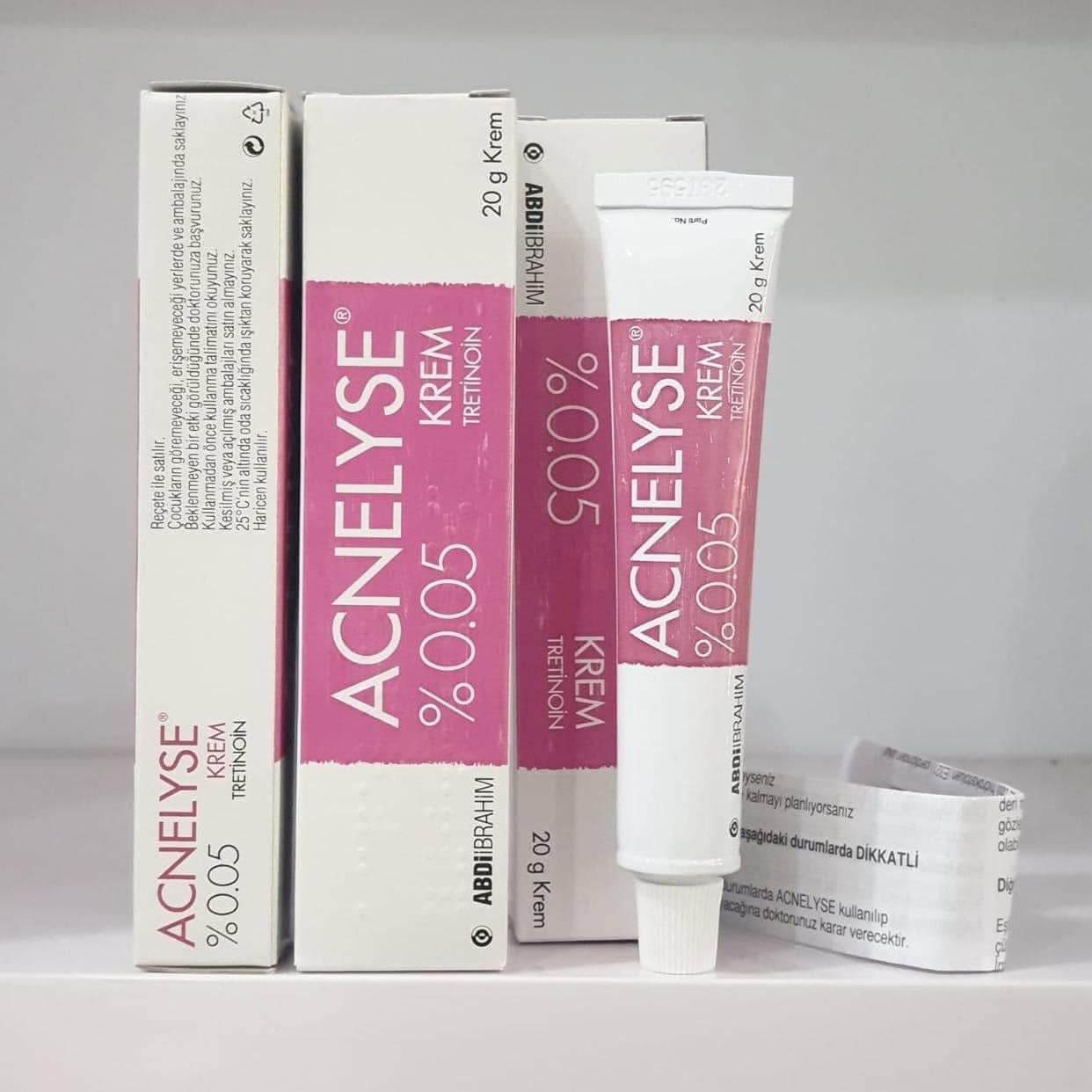 Kem Tretinoin Acnelyse 0.025% 0.05% 0.1% krem Thổ 20g