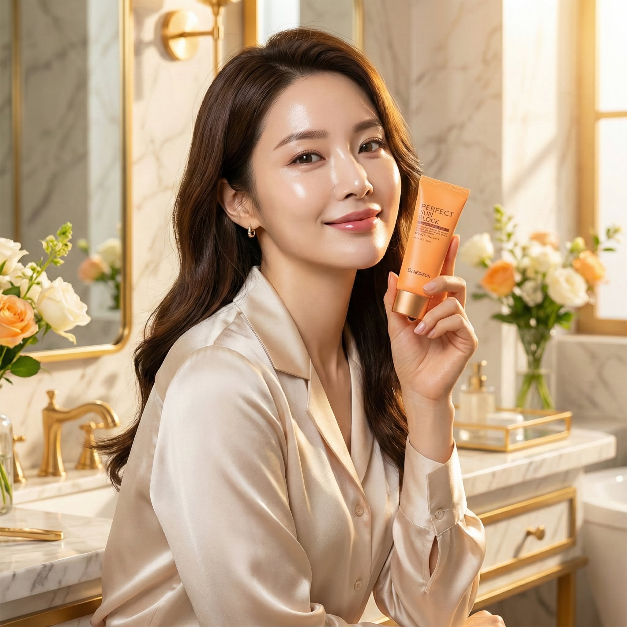 Kem chống nắng không trôi Perfect Sun Block 50ml Dr.Hedison 50ml