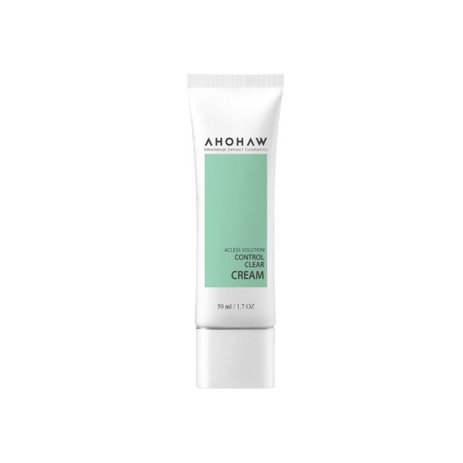 Kem dưỡng ẩm giảm mụn trứng cá Ahohwa Acless Solution Control Clear Cream