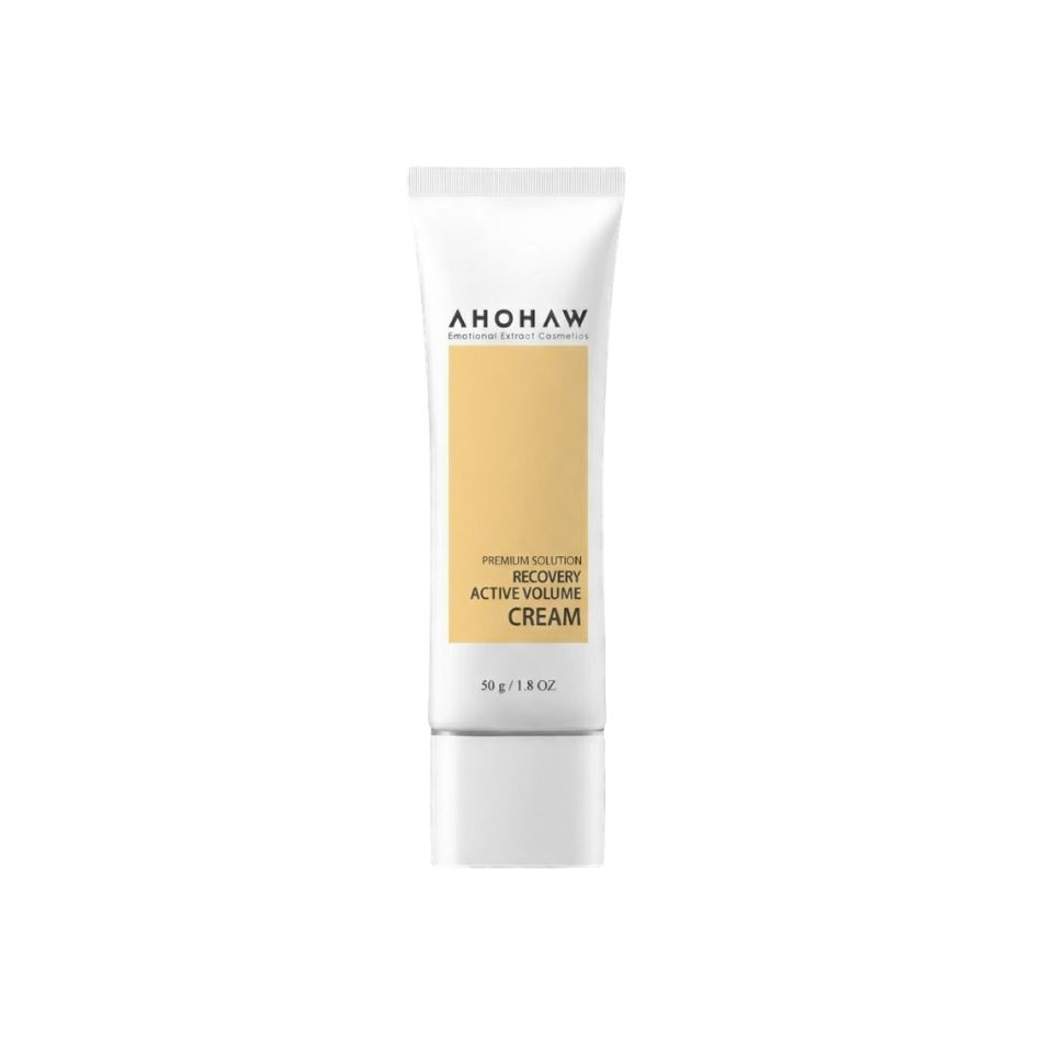 Kem dưỡng cân bằng ẩm phục hồi chống lão hóa Ahohwa Premium Solution Recovery Active Volume Cream