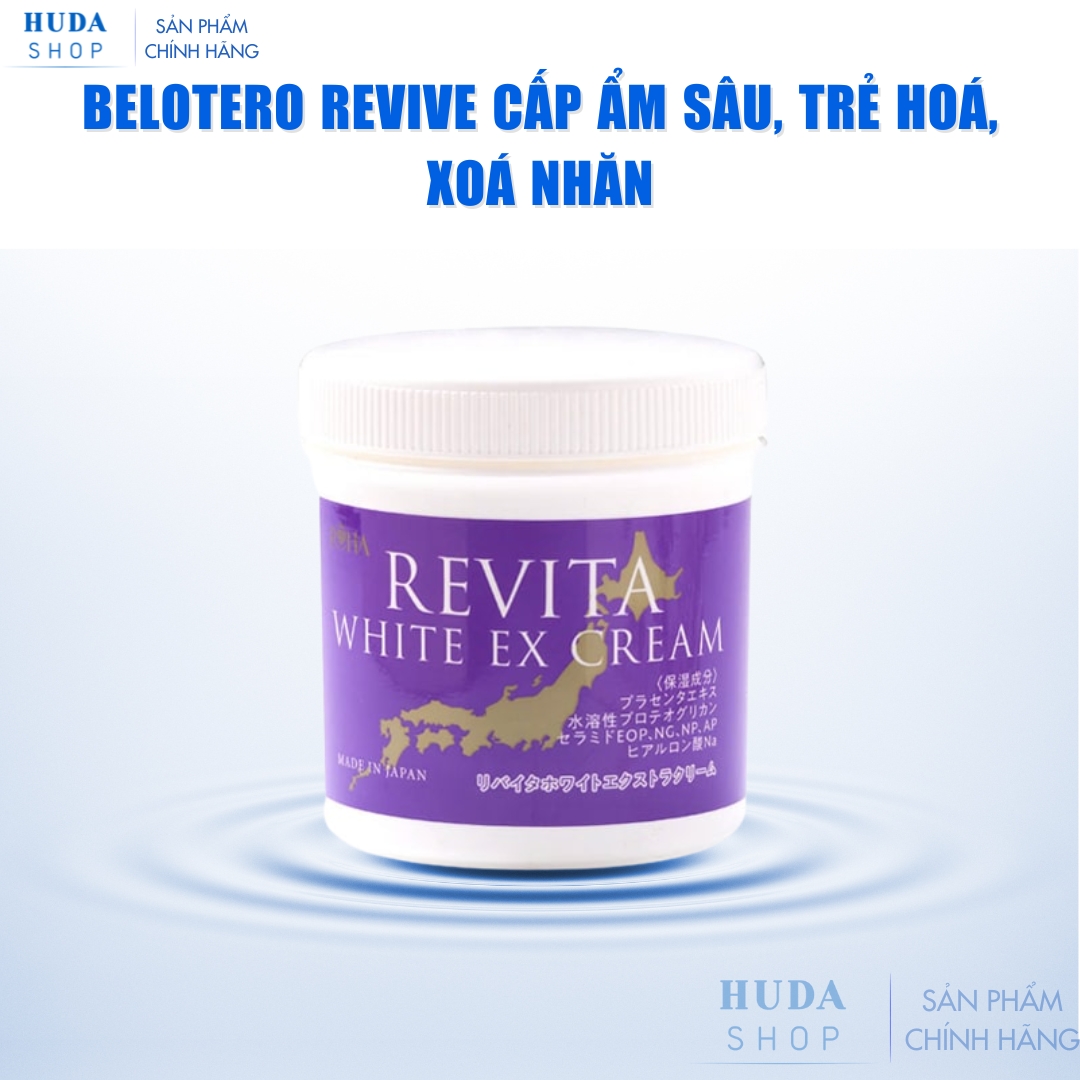 Kem dưỡng trắng da Revita White Ex Cream (500g) – Nhật Bản