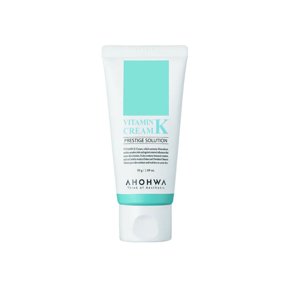 Kem phục hồi da giãn mao mạch da nhiễm corticoid Ahohwa Prestige Solution Vitamin K Cream