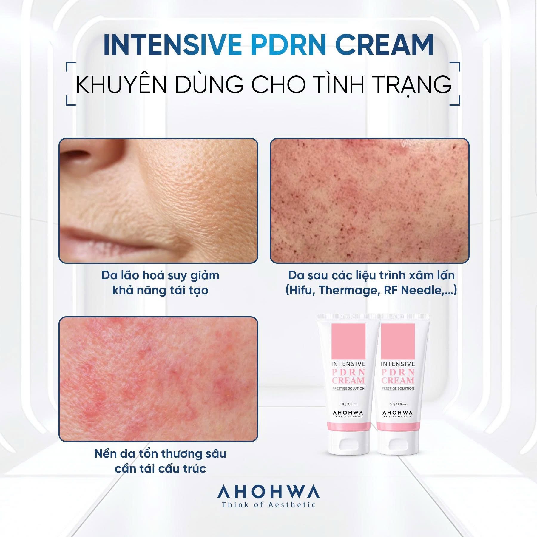 Kem tái thiết làn da nguyên bản trẻ hóa cấp độ tế bào Ahohwa Prestige Solution Intensive PDRN Cream