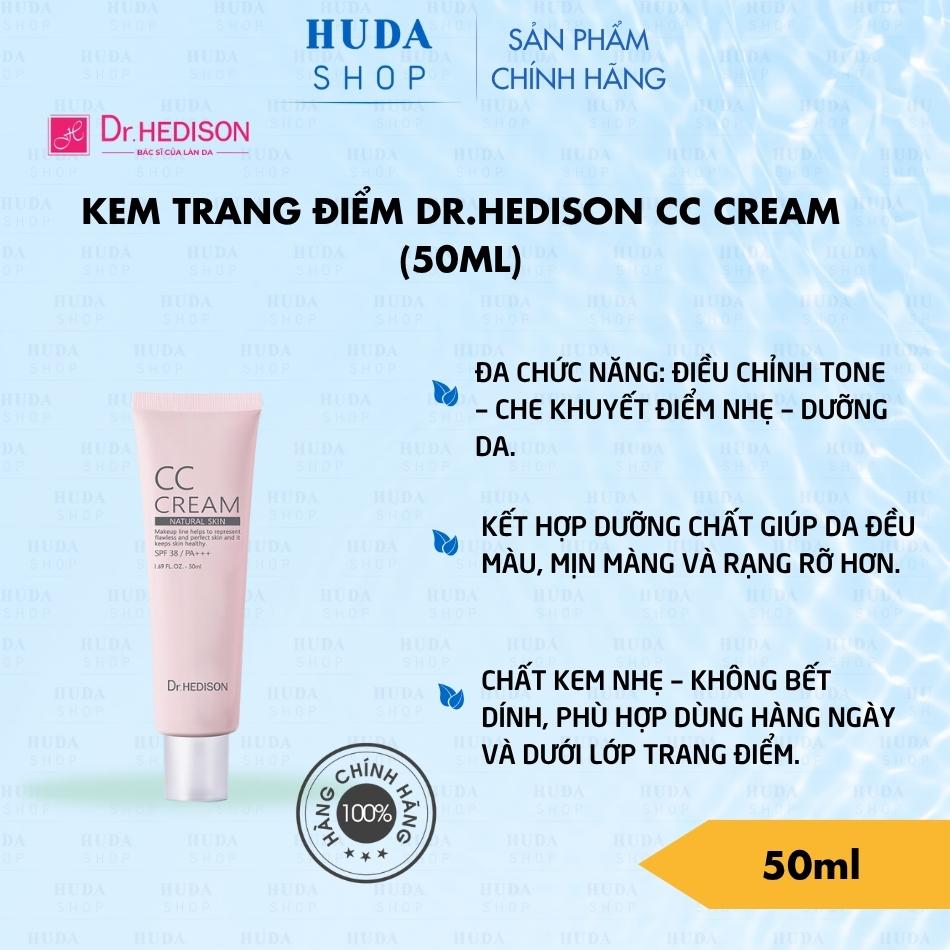 Kem trang điểm Dr.Hedison CC Cream 50ml