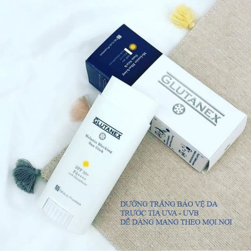 Lăn chống nắng Glutanex Melanin Blocking Sun Stick (SPF 50+ PA++++)