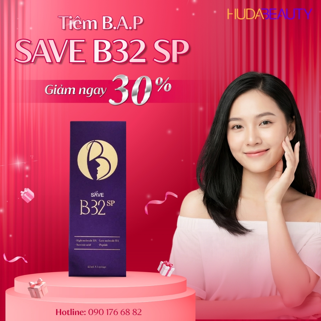 Liệu Trình Tiêm B.A.P SAVE B32 SP: Đỉnh Cao Trẻ Hóa Mô Mỡ Sinh Học
