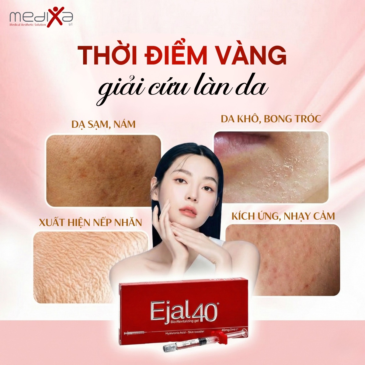 Liệu Trình Tiêm BAP Ejal 40: Phác Đồ Tái Cấu Trúc Da Sinh Học Từ Ý