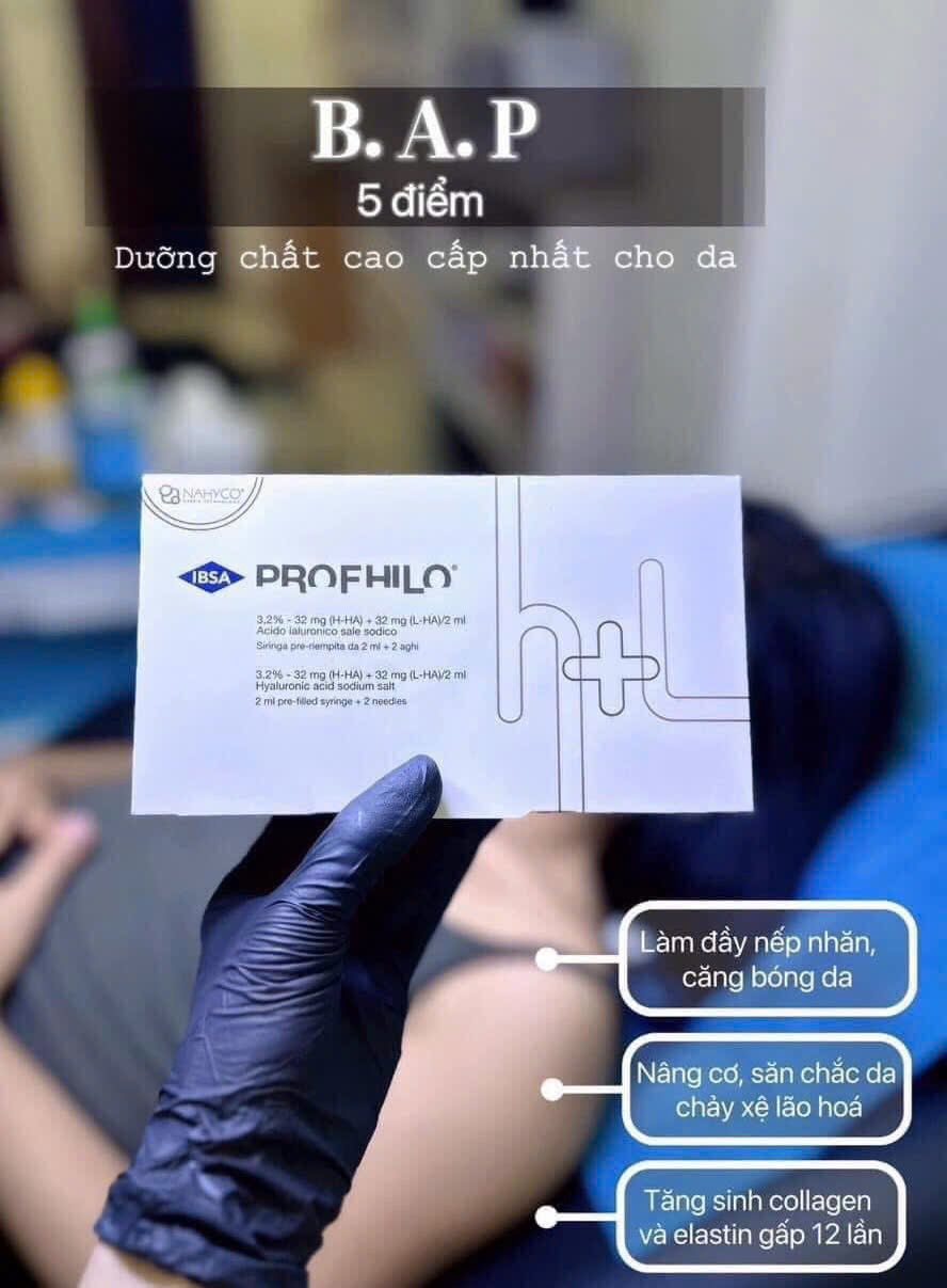 Liệu Trình Tiêm BAP Profhilo: Tinh Chất Trẻ Hóa Và Nâng Cơ Toàn Diện Chuẩn Y Khoa