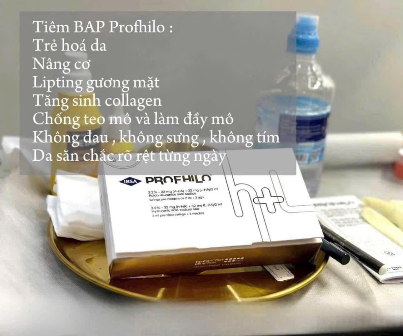Liệu Trình Tiêm BAP Profhilo: Tinh Chất Trẻ Hóa Và Nâng Cơ Toàn Diện Chuẩn Y Khoa