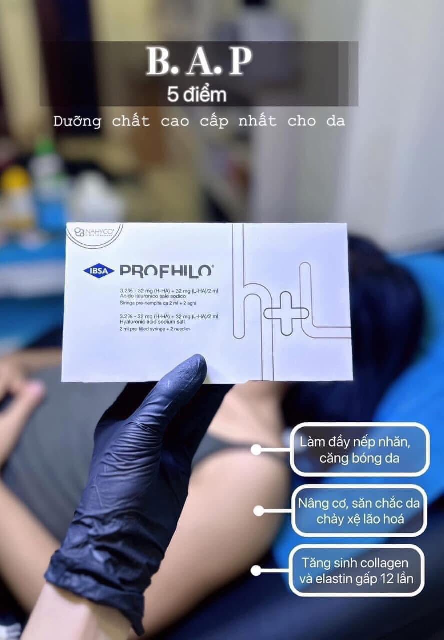 Liệu Trình Tiêm BAP Profhilo: Tinh Chất Trẻ Hóa Và Nâng Cơ Toàn Diện Chuẩn Y Khoa