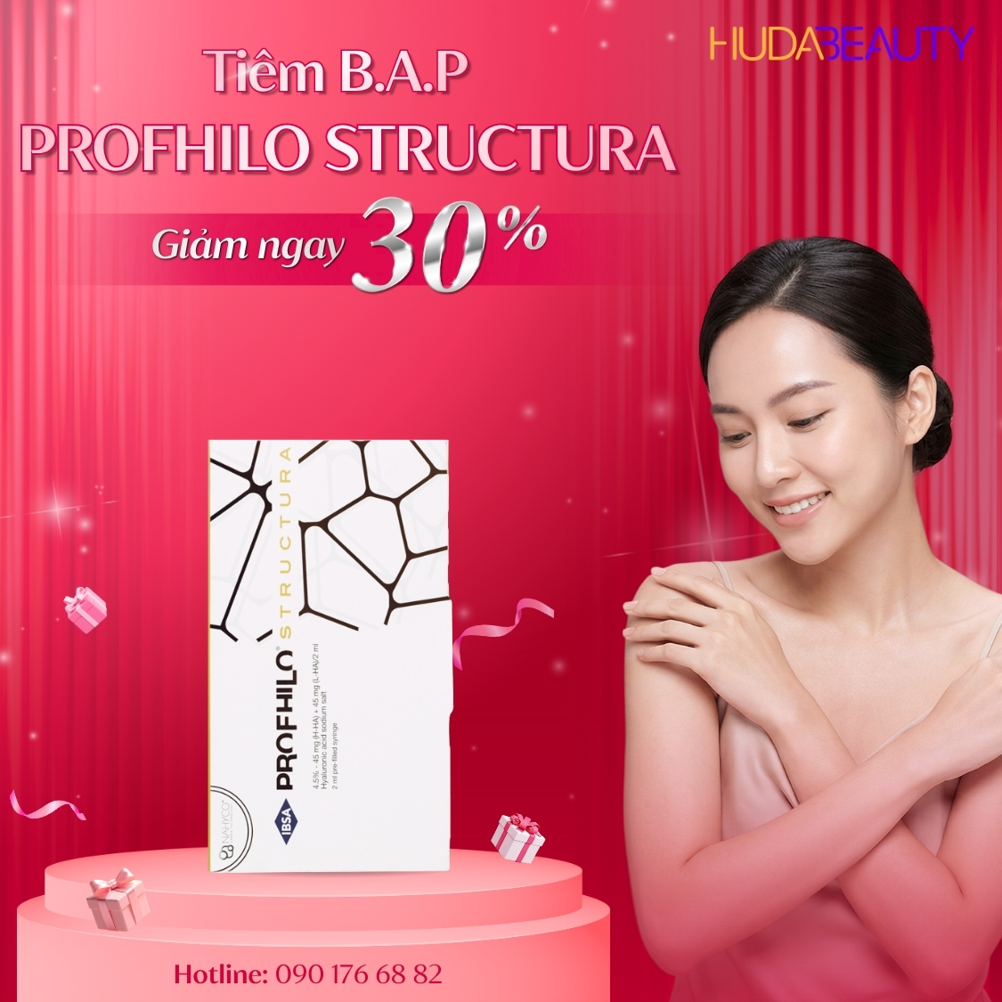 Liệu Trình Tiêm Profhilo Structura: Đỉnh Cao Trẻ Hóa Sinh Học, Phục Hồi Thể Tích & Tái Cấu Trúc Khuôn Mặt Từ Thụy Sĩ