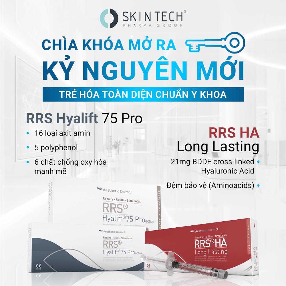 MESO CĂNG BÓNG DA RRS HYALIFT SKIN TECH 75 PRO 5ML