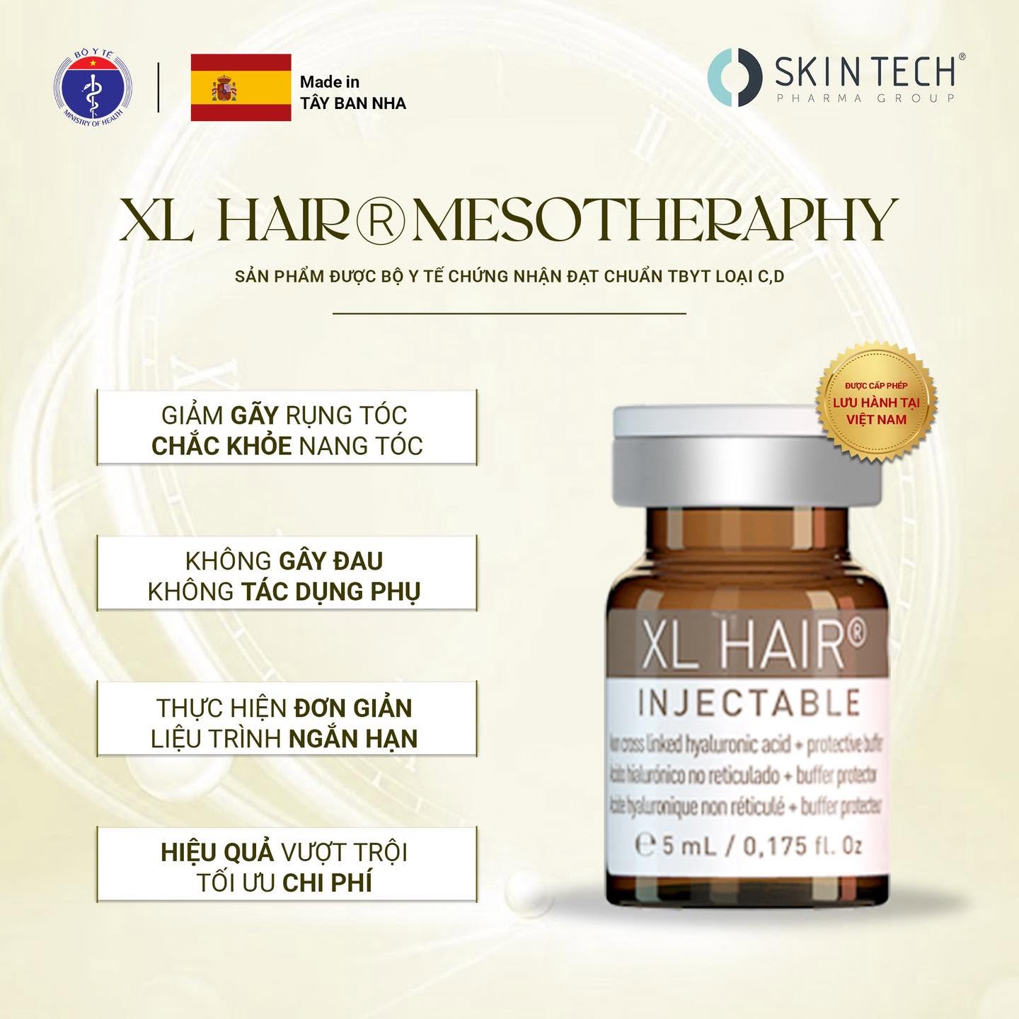 MESO KÍCH THÍCH MỌC TÓC XL HAIR SKIN TECH 5ML