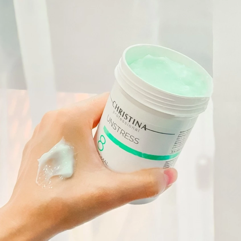 Mặt Nạ Dưỡng Ẩm Phục Hồi Da Christina Unstress 8 Optimal Hydration Mask 250ml