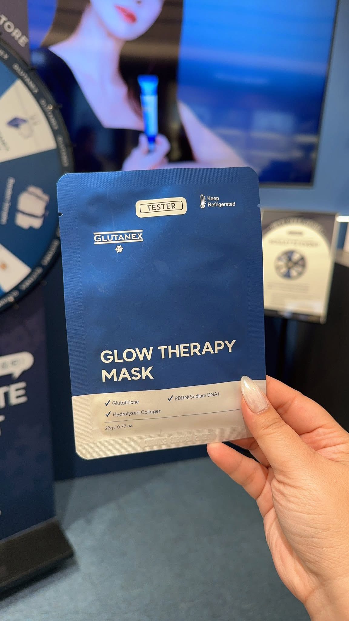 Mặt Nạ Glutanex Glow Therapy Mask: Dưỡng Sáng & Phục Hồi PDRN
