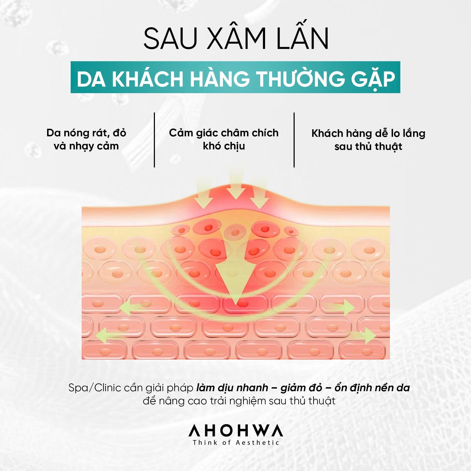 Mặt nạ giấy sinh học phục hồi vitamin K Ahohwa Vitamin K Calming Sheet Mask