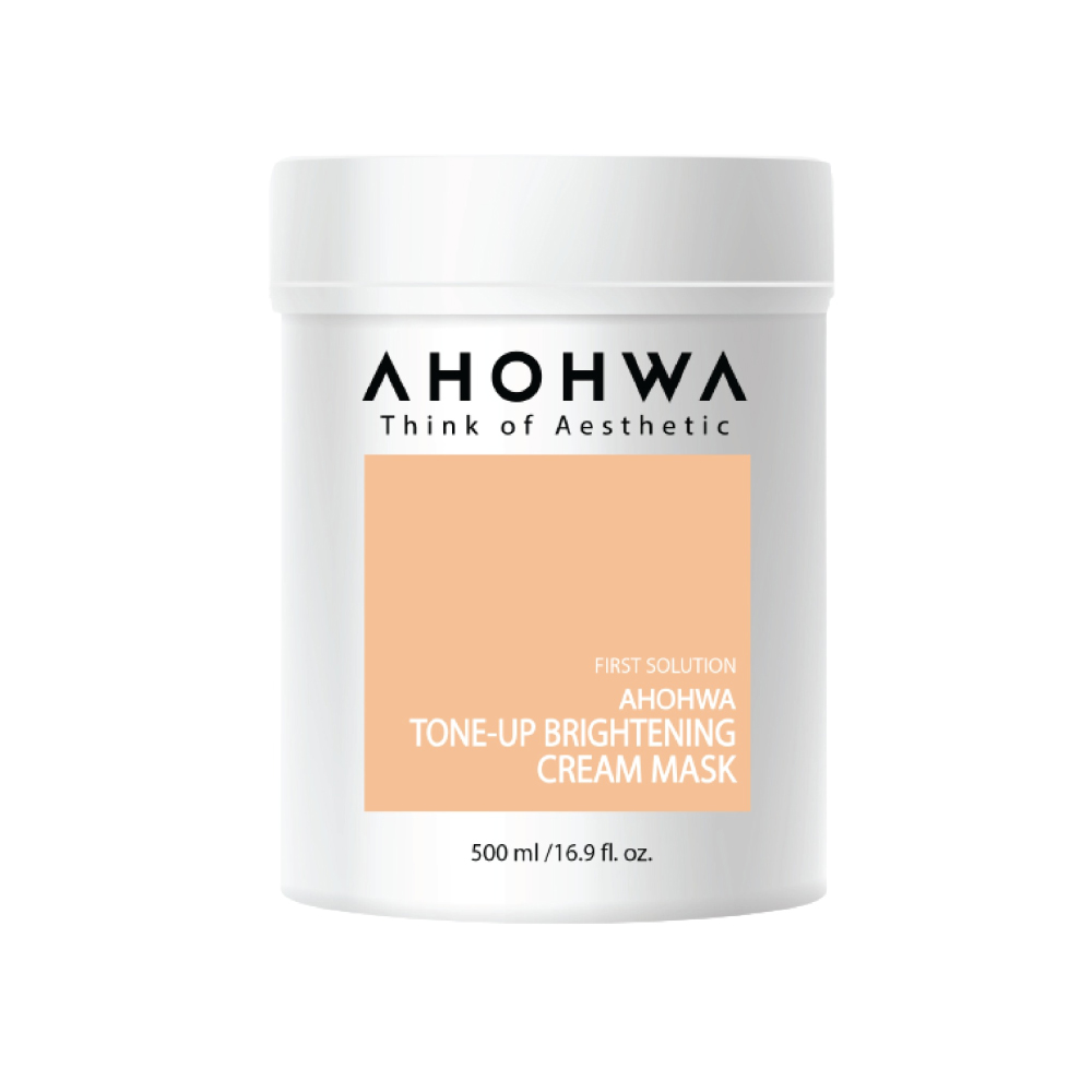 Mặt nạ ủ trắng dạng kem Ahohwa First Solution Tone-Up Brightening Cream Mask
