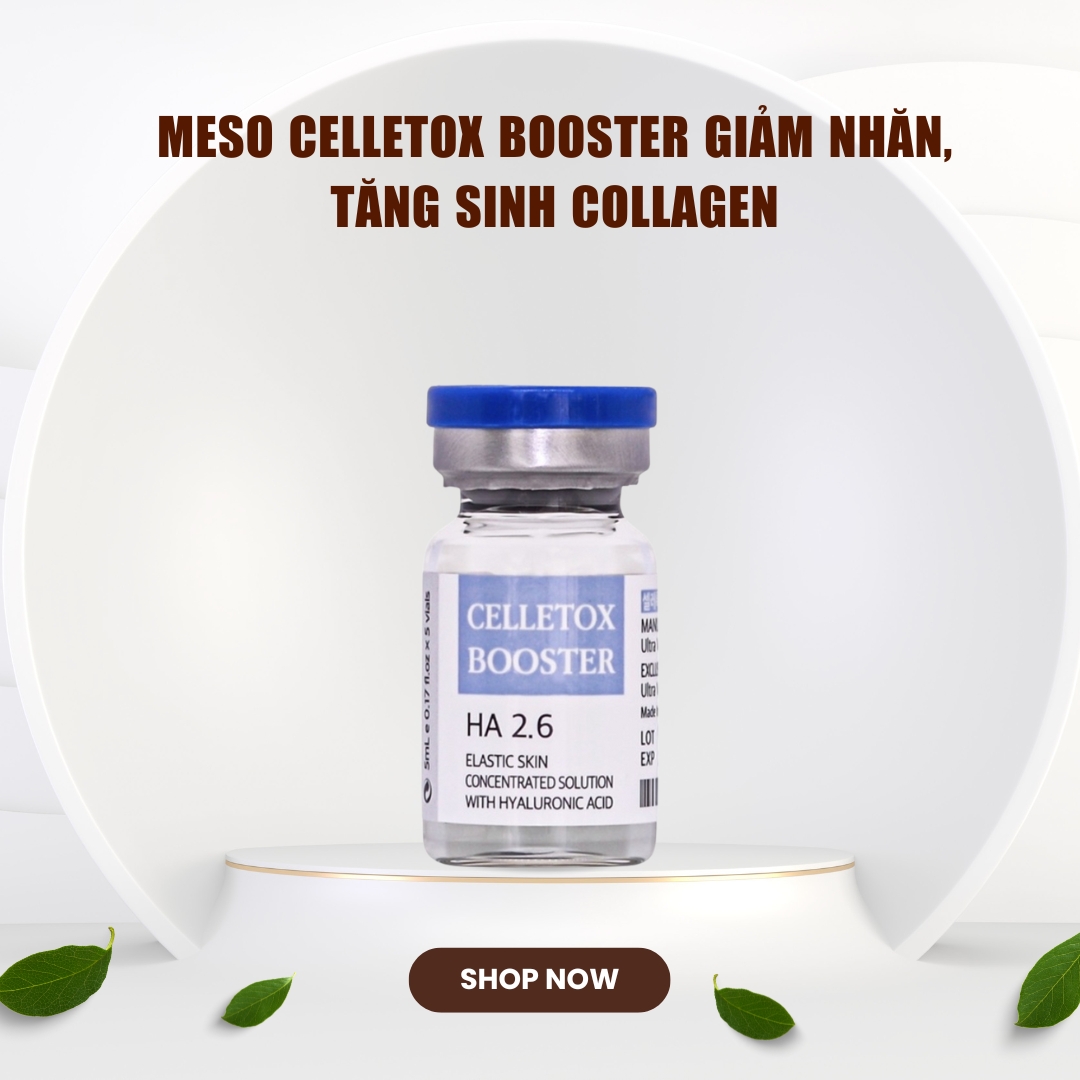 Meso CELLETOX BOOSTER giảm nhăn, tăng sinh collagen