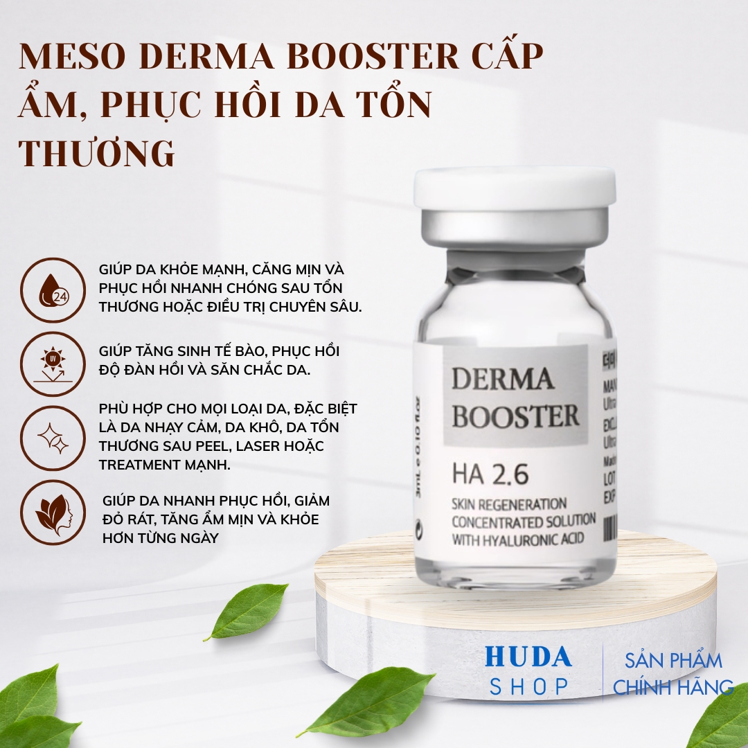 Meso Ultra V Derma Booster – Cấp Ẩm Sâu, Phục Hồi Và Tái Tạo Da Chuyên Sâu