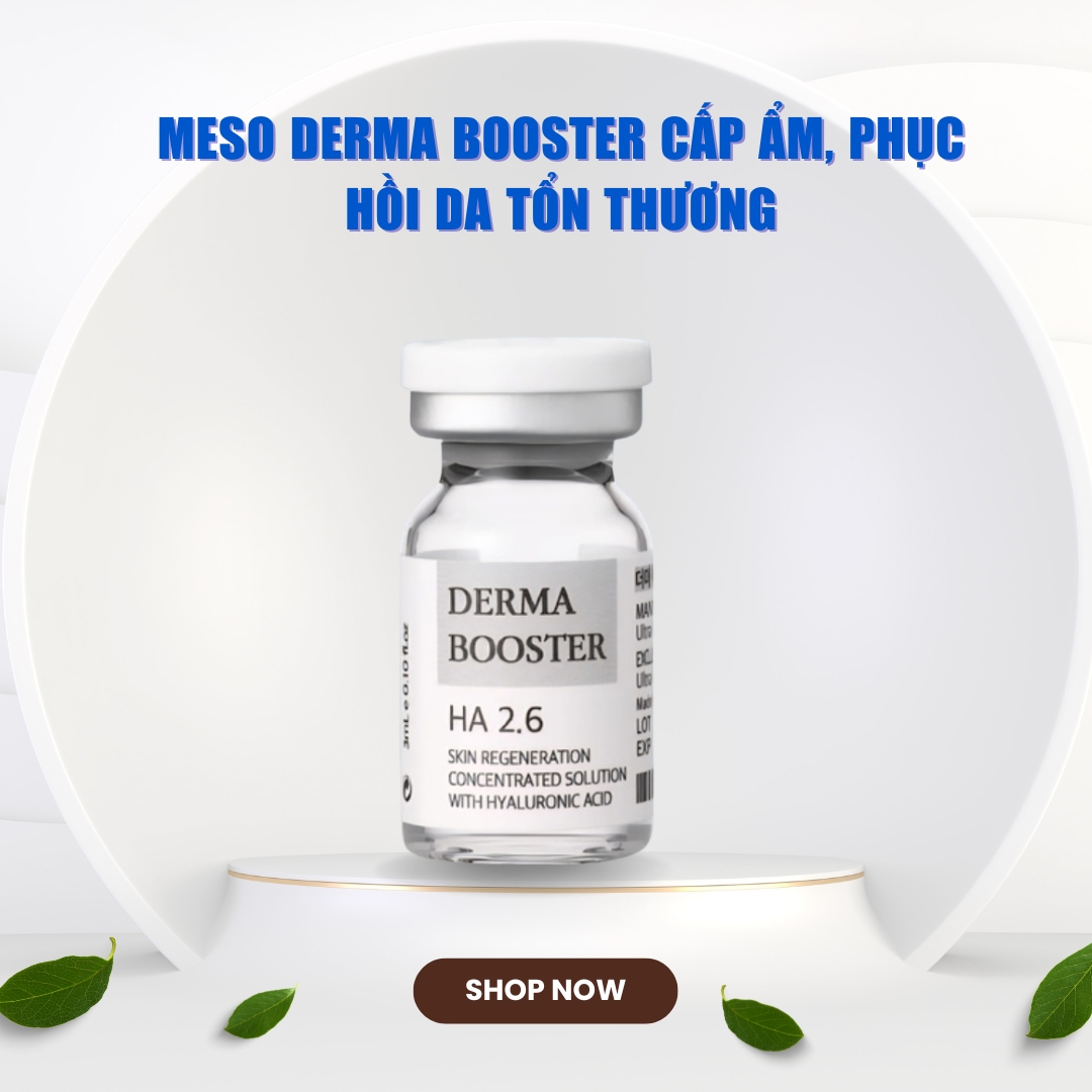 Meso Ultra V Derma Booster – Cấp Ẩm Sâu, Phục Hồi Và Tái Tạo Da Chuyên Sâu