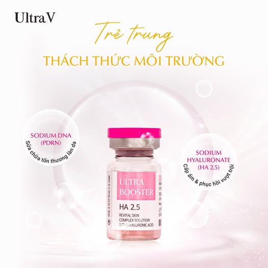 Meso ULTRA BOOSTER nuôi dưỡng làn da, cấp ẩm, căng bóng