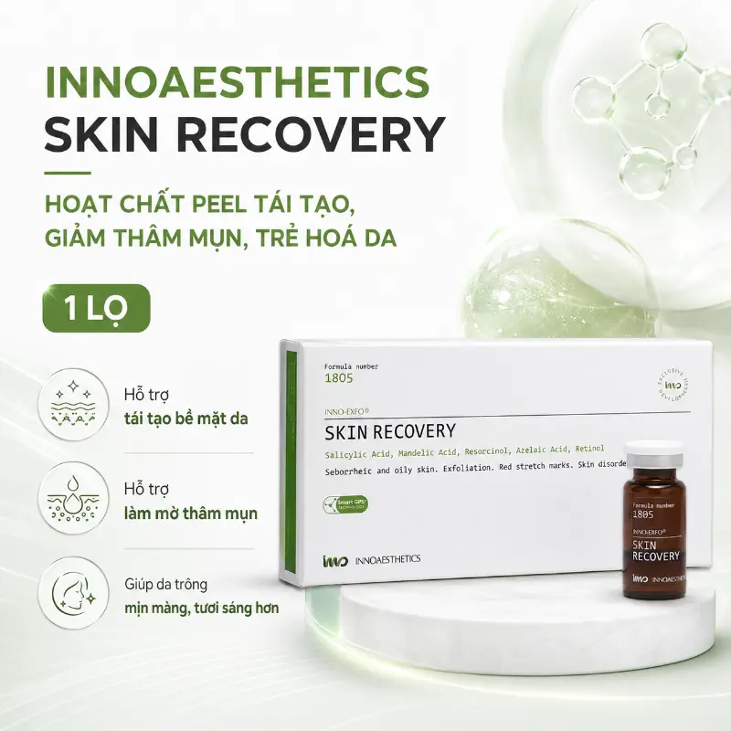 Peel Tái Tạo, Giảm Thâm Mụn, Trẻ Hóa Da Innoaesthetics Skin Recovery 1 LỌ