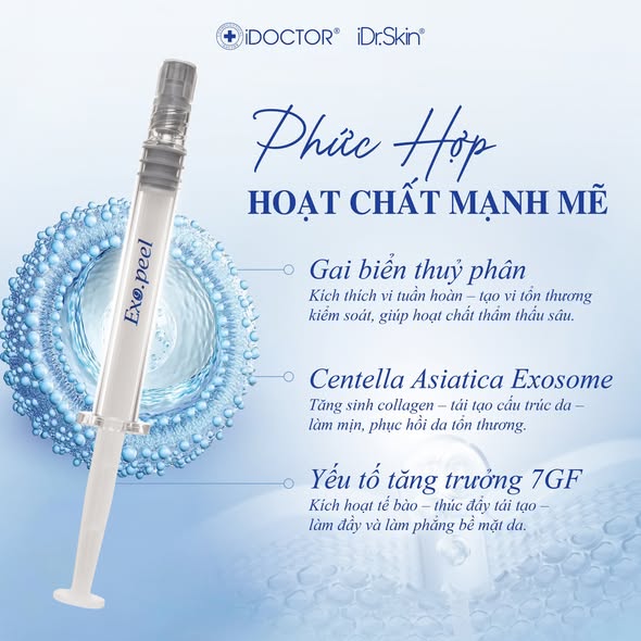 Peel Vật Lý Căng Bóng Da iDr.Skin iDr.Exo Peel Chính Hãng