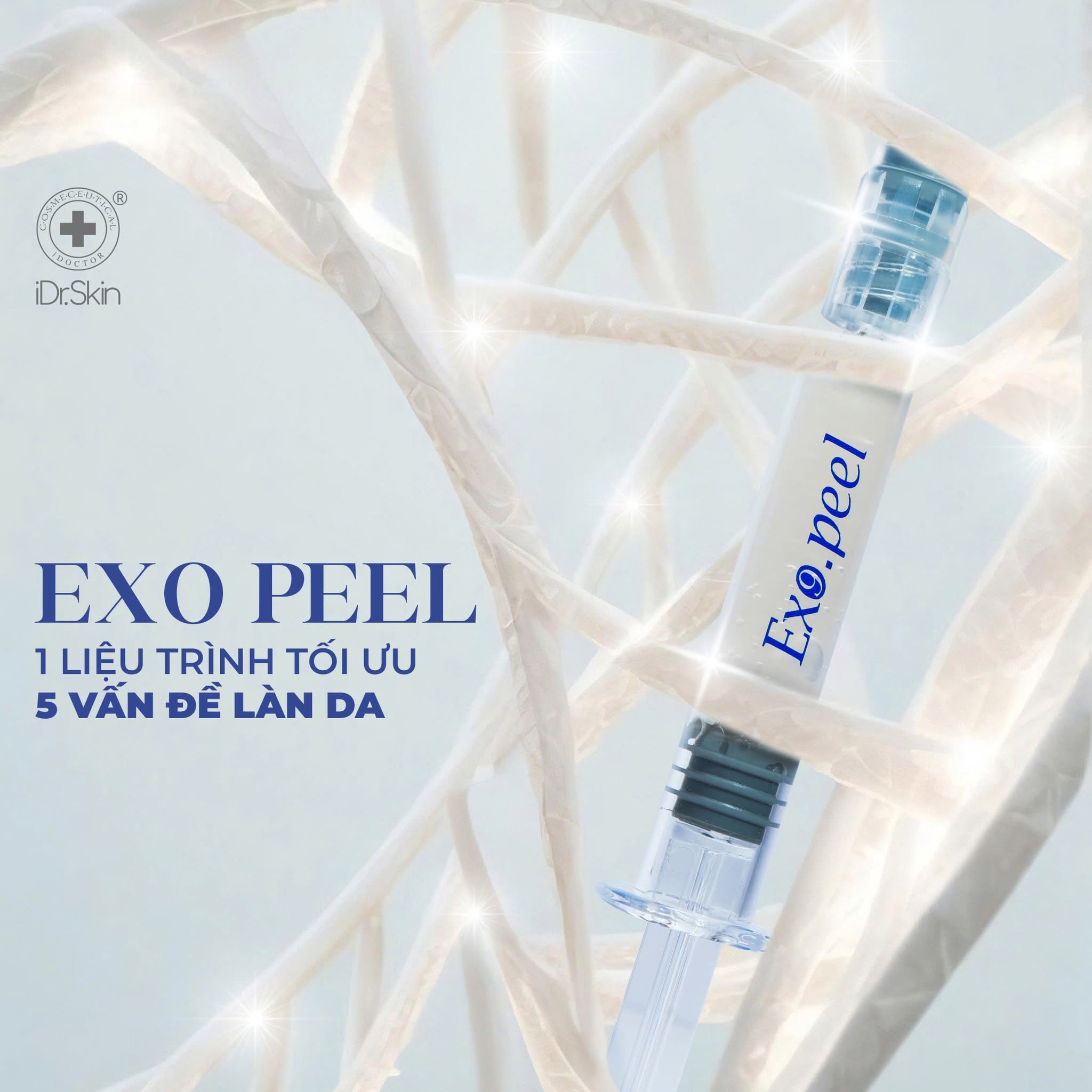 Peel Vật Lý Căng Bóng Da iDr.Skin iDr.Exo Peel Chính Hãng