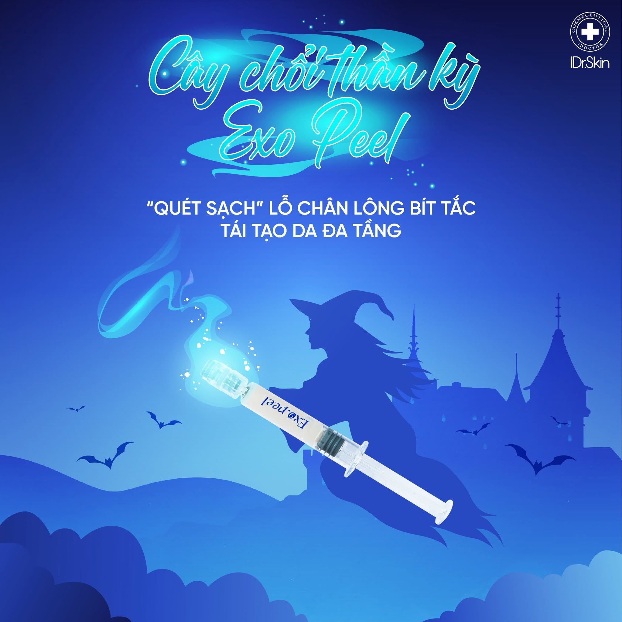Peel Vật Lý Căng Bóng Da iDr.Skin iDr.Exo Peel Chính Hãng