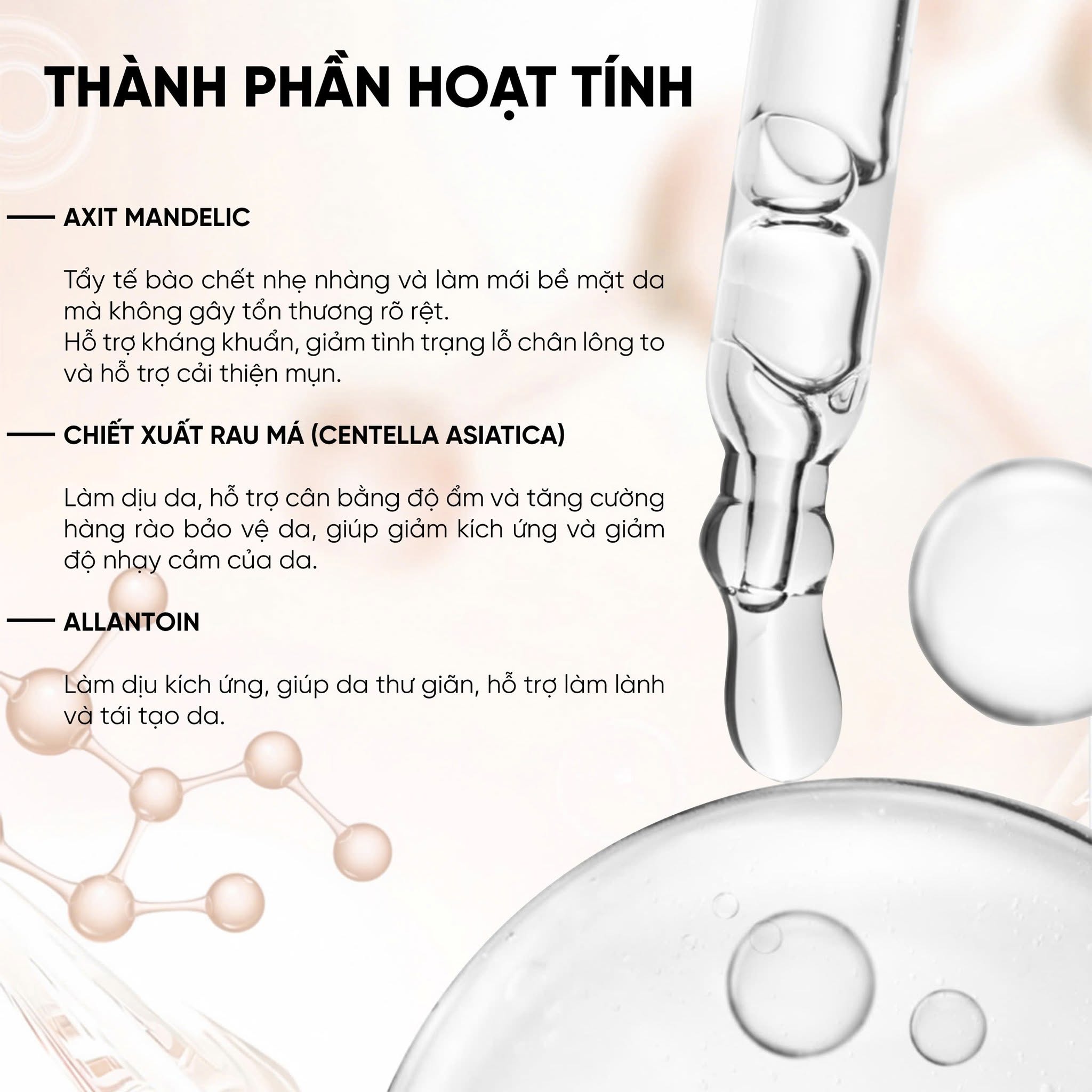 Peel phục hồi tông màu, độ đàn hồi da Icon Skin 25% Intense Mandelic Peel System