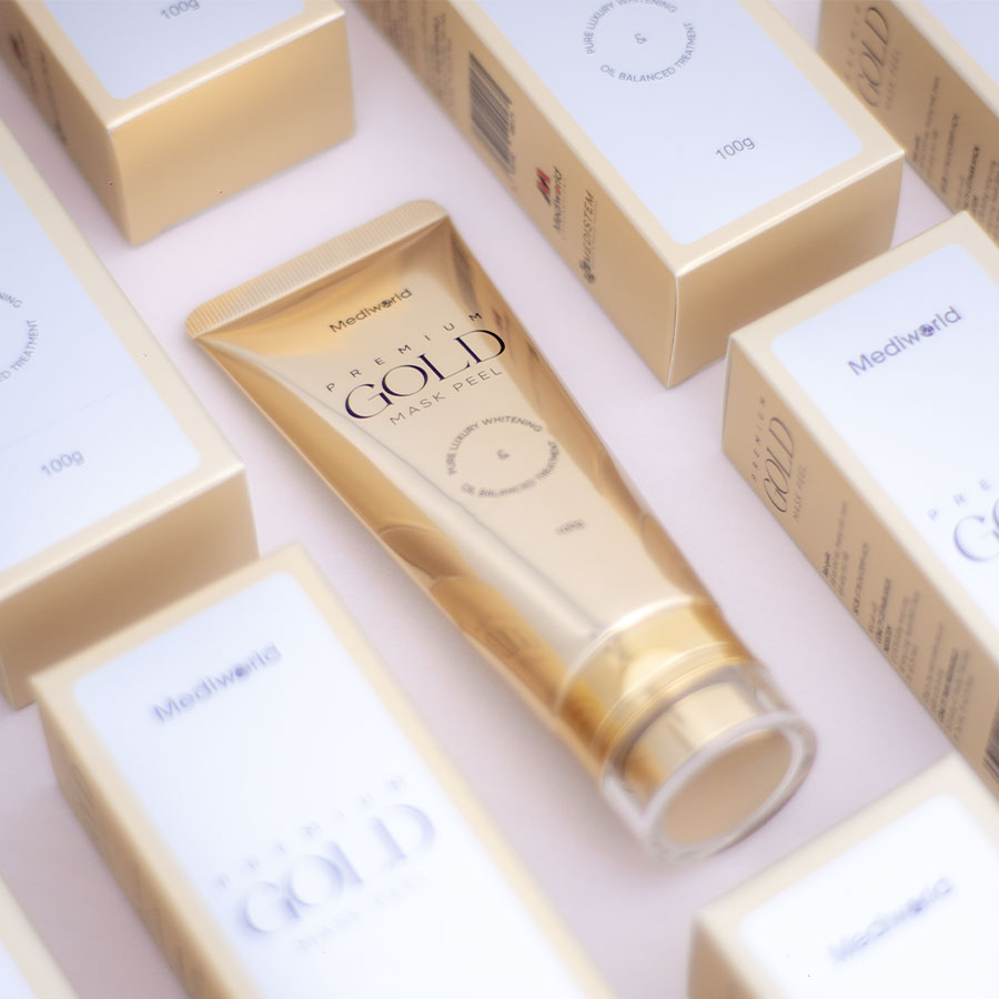 Mặt Nạ Vàng Peel Da Sáng Mịn, Kiểm Soát Dầu Mediworld Premium Gold Mask Peel