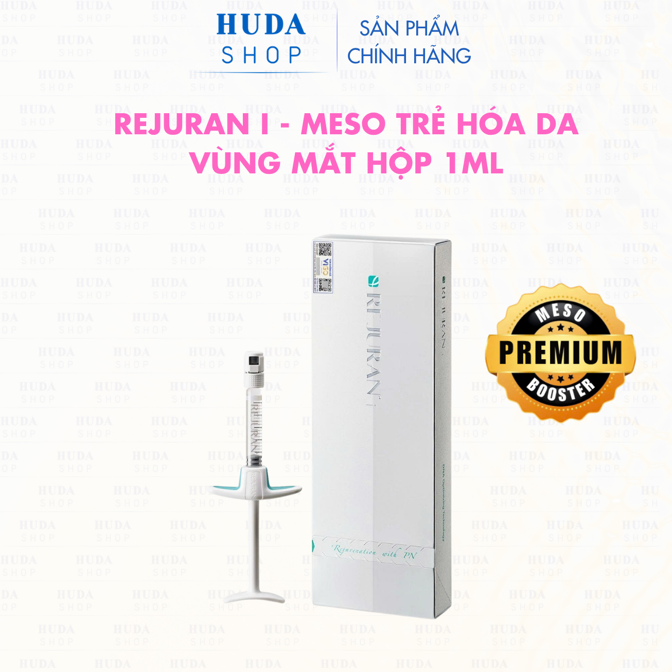 REJURAN i- Meso trẻ hóa da vùng mắt Hộp 1ml