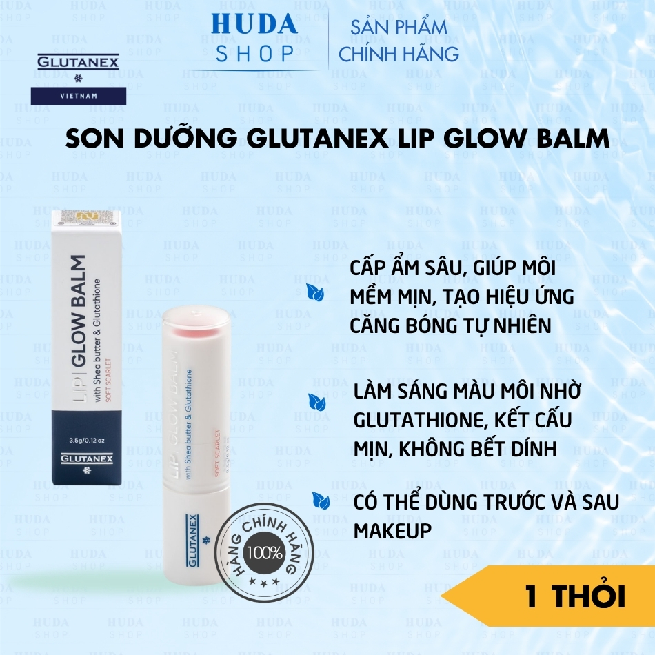 Son dưỡng Glutanex Lip Glow Balm