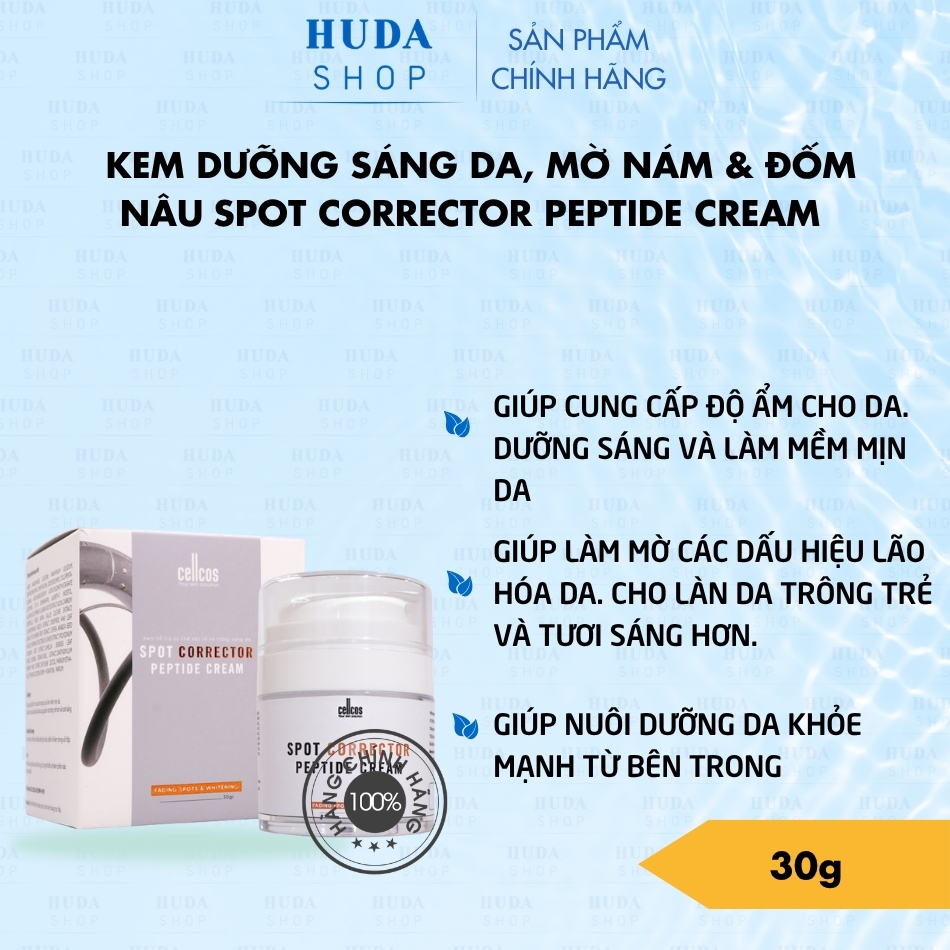 Kem Dưỡng Sáng Da, Mờ Nám & Đốm Nâu Mediworld Spot Corrector Peptide Cream