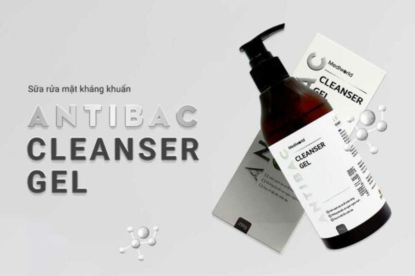 Sữa Rửa Mặt Kháng Khuẩn Làm Sạch Da, Hỗ Trợ Ngừa Mụn Antibac Cleanser Gel 250g