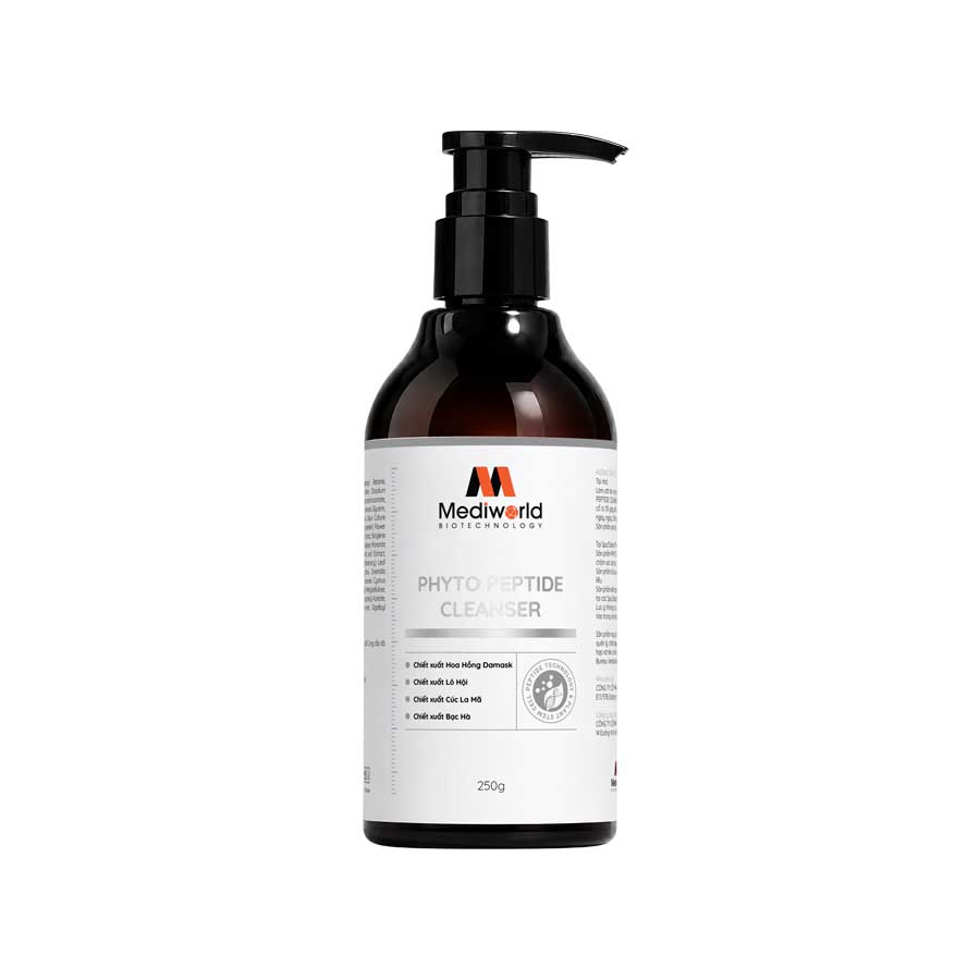 Sữa rửa mặt làm sạch da Mediworld Phyto Peptide Cleanser