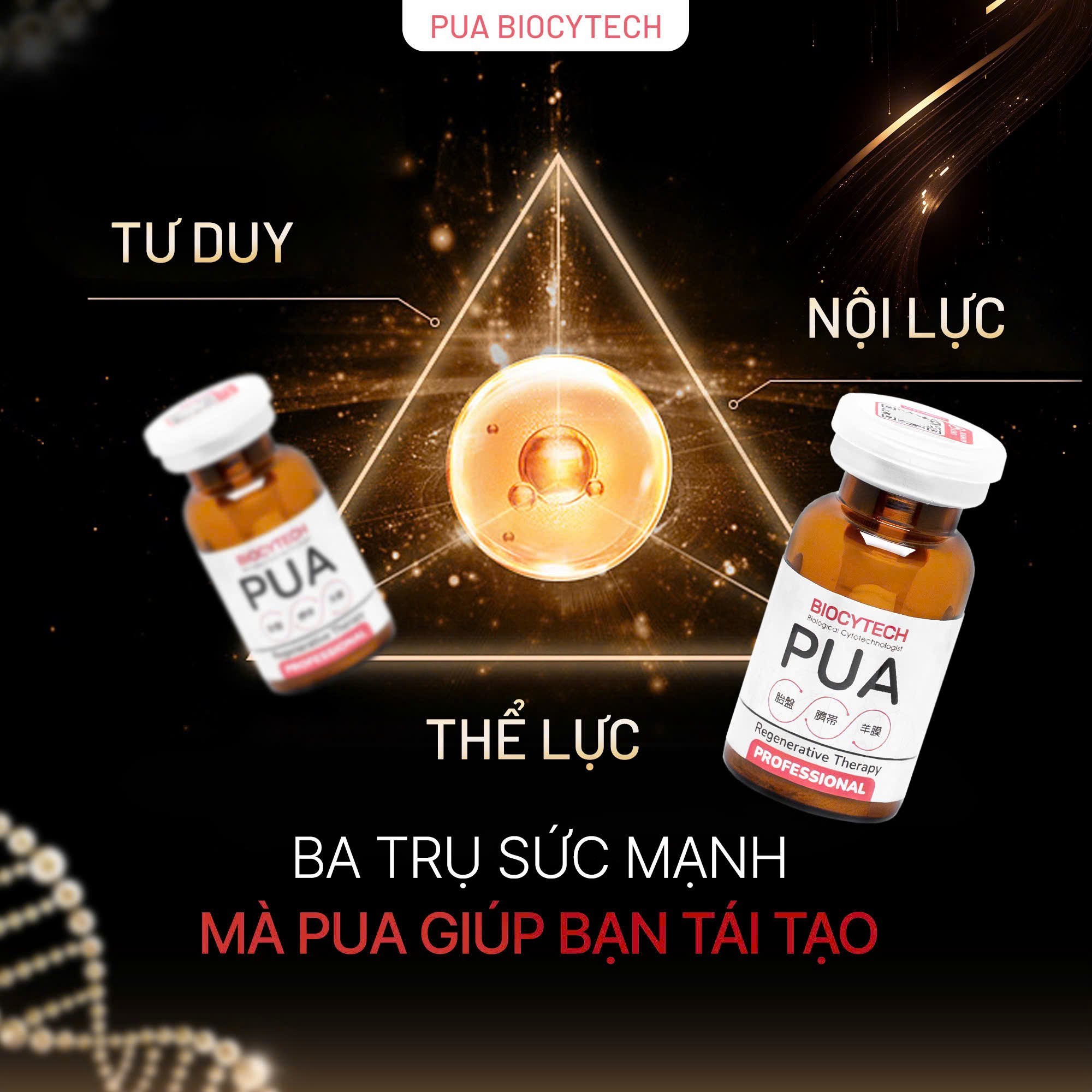 Tế bào gốc Professional Pua Biocytech ngăn lão hóa Nhật Bản