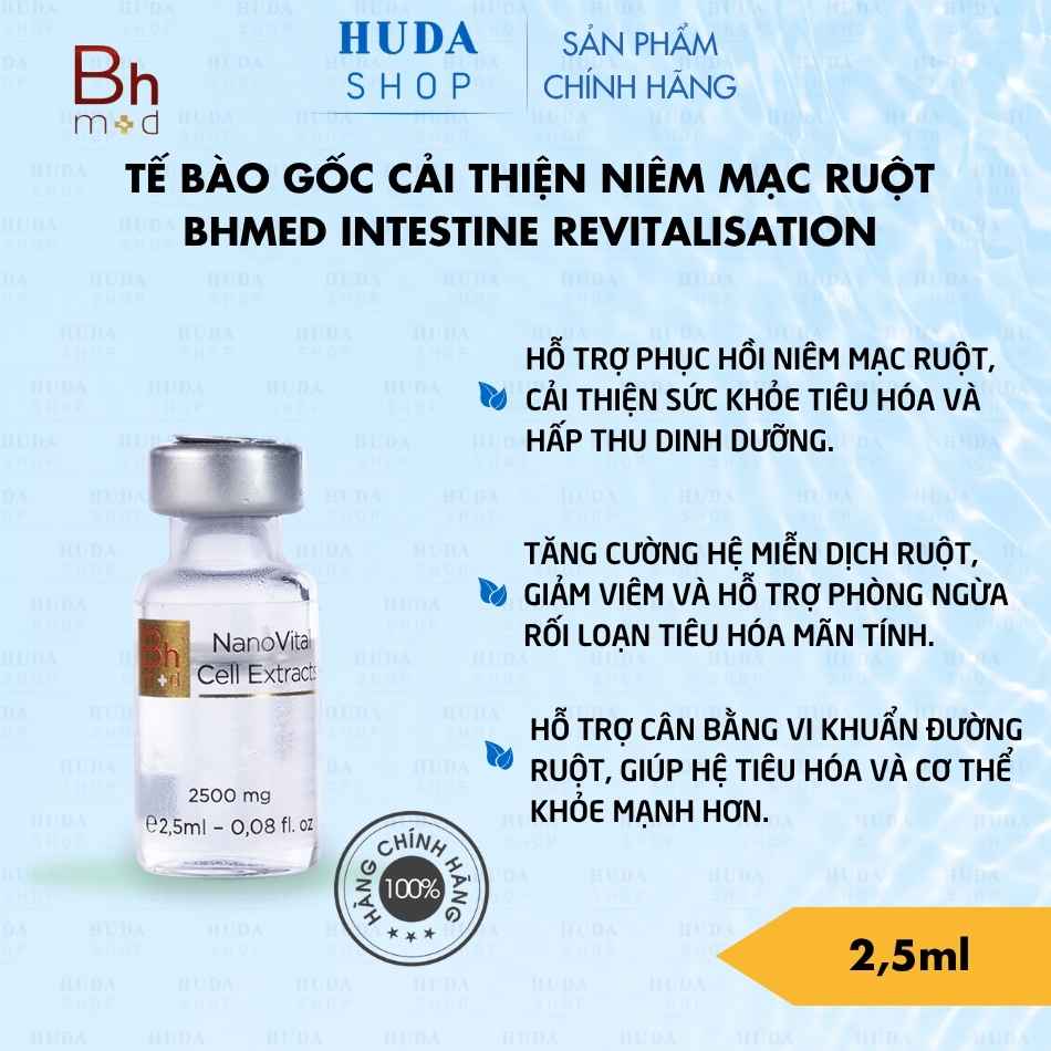 Tế bào gốc cải thiện niêm mạc ruột Bhmed Intestine Revitalisation
