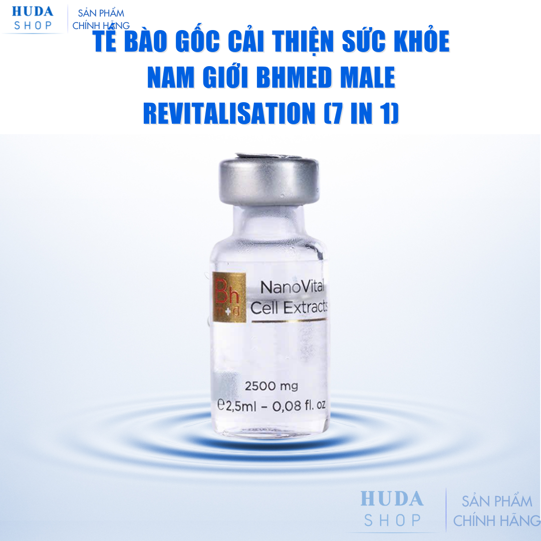 Tế bào gốc cải thiện sức khỏe nam giới Bhmed MALE Revitalisation (7 in 1)