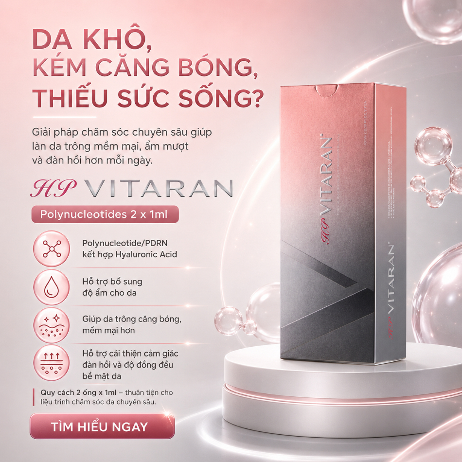 Tinh Chất Cấp Ẩm, Căng Bóng Và Cải Thiện Độ Đàn Hồi Cho Da HP Vitaran